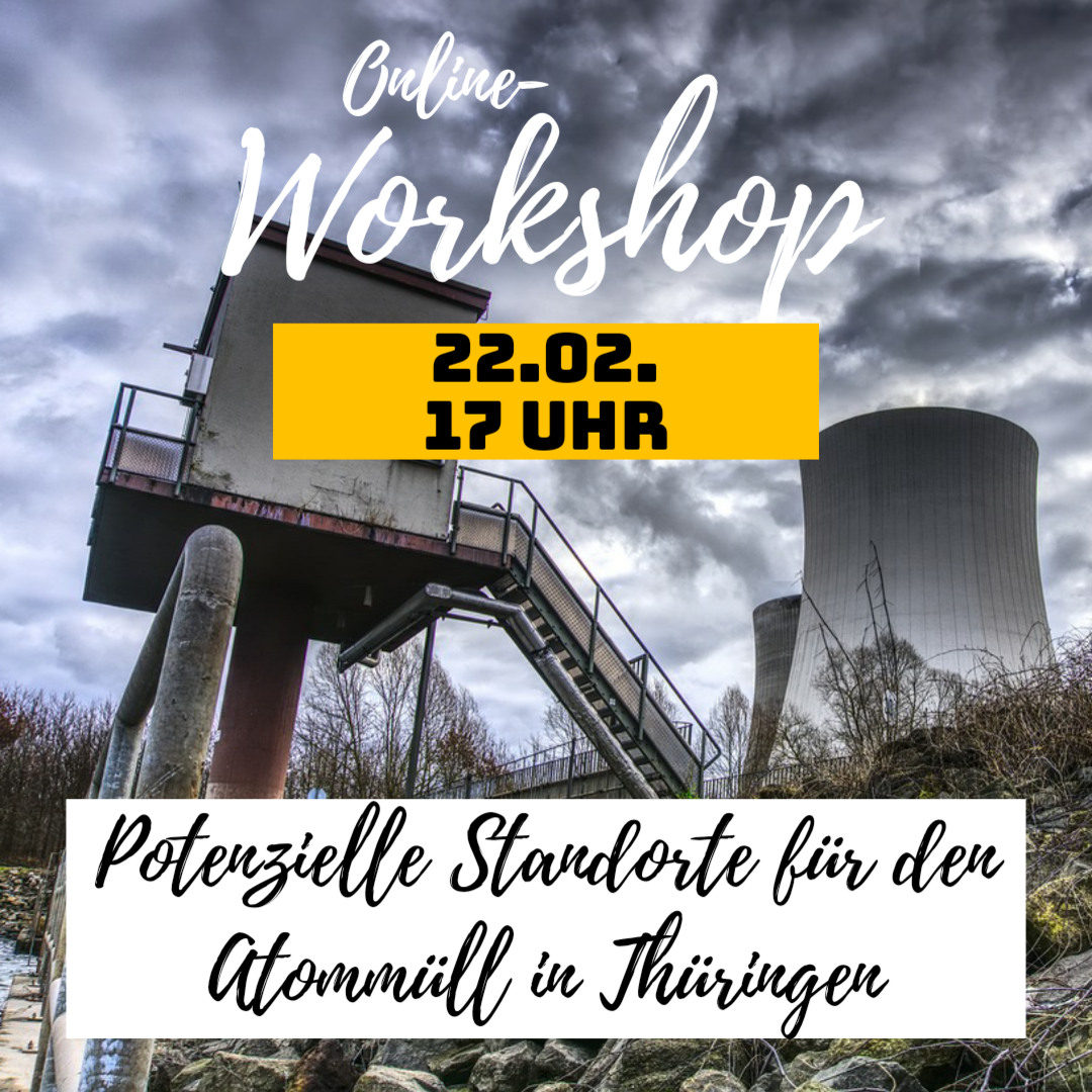 Sharepic Workshop Atommülllagersuche Thüringen