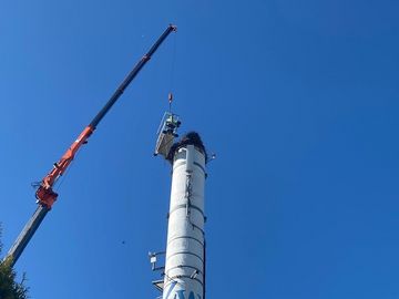 Storchen-Nachwuchs in Wasungen in Gefahr
