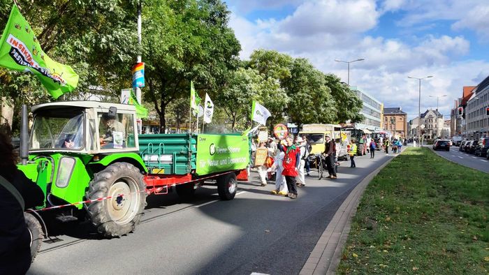 Wir haben es satt!-Demonstration in Erfurt