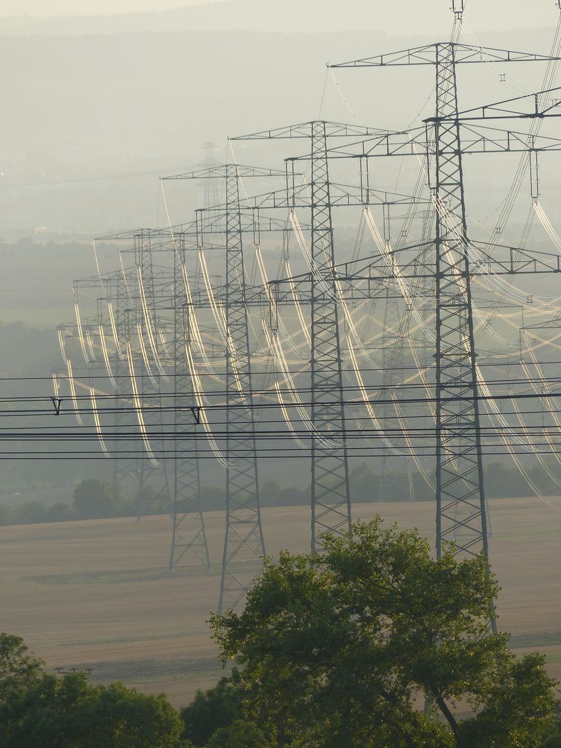 380 kV Höchstspannungsleitung im Ilmkreis