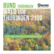 Deckblatt Waldstrategieapier - Wald für Thüringen 2100