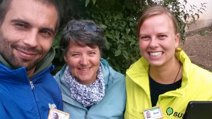 Werberteam in Weimar