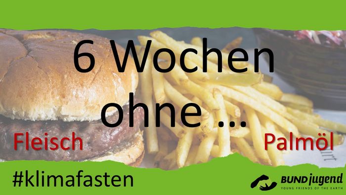 #klimafasten - 6 Wochen ohne Fleisch/ Palmöl